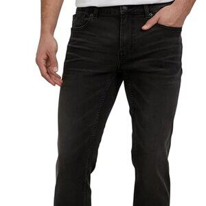 NWT 29W 32L DKNY Bedford Slim Fit Black Rinse Men’s Stretch Denim 29X32